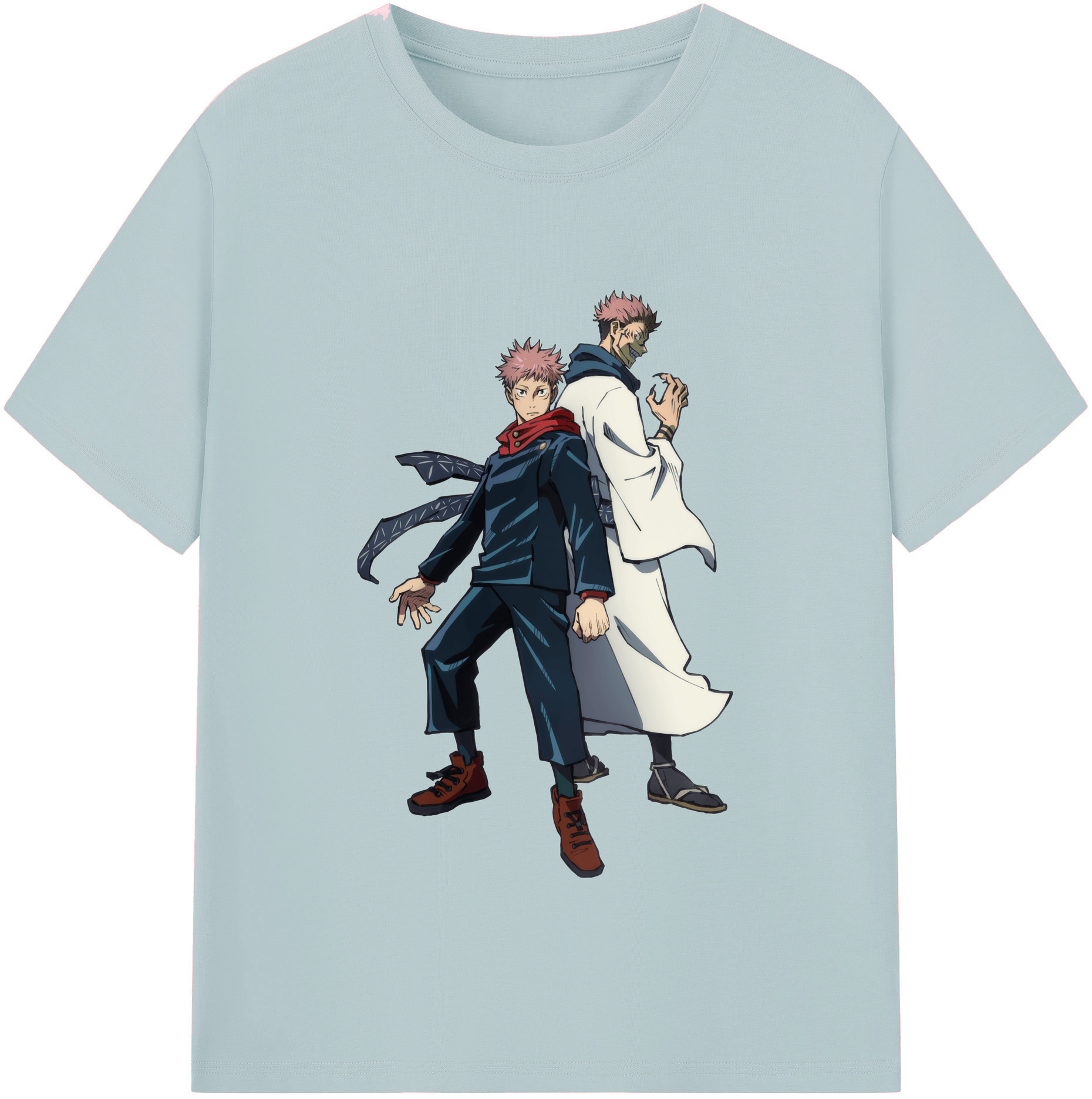 （画像用） 呪術廻戦 Jujutsu Kaisen 綿100％半袖Tシャツ（フロントプリント）